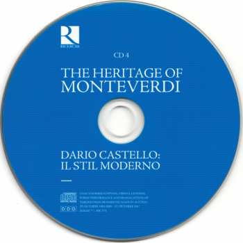 7CD/Set di cofanetti Ensemble La Fenice: The Heritage Of Monteverdi