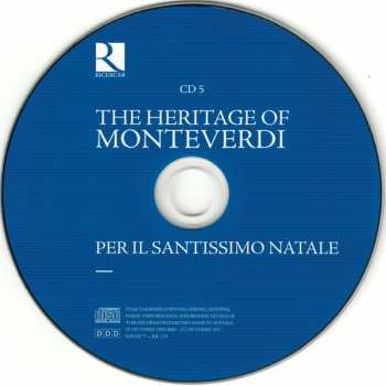 7CD/Set di cofanetti Ensemble La Fenice: The Heritage Of Monteverdi