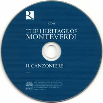 7CD/Set di cofanetti Ensemble La Fenice: The Heritage Of Monteverdi