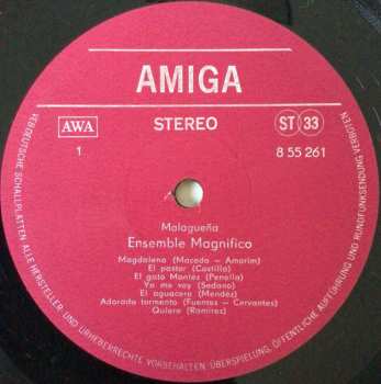 LP Ensemble Magnifico: Malagueña