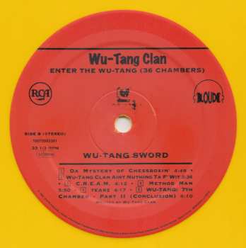 LP Wu-Tang Clan: Enter The Wu-Tang (36 Chambers) LTD | CLR