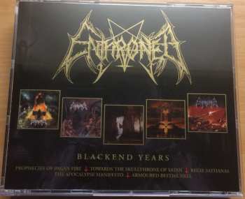 4CD/Set di cofanetti Enthroned: The Blackend Years