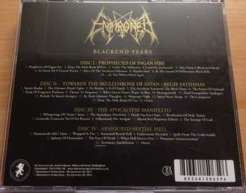 4CD/Set di cofanetti Enthroned: The Blackend Years