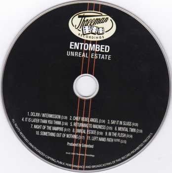 CD Entombed: Unreal Estate DIGI