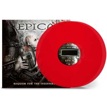 2LP Epica: Requiem For The Indifferent (limited Edition) (transparent Red Vinyl)