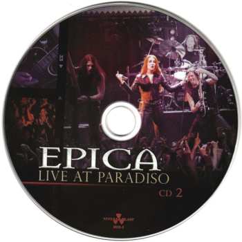 2CD/Blu-ray Epica: Live At Paradiso