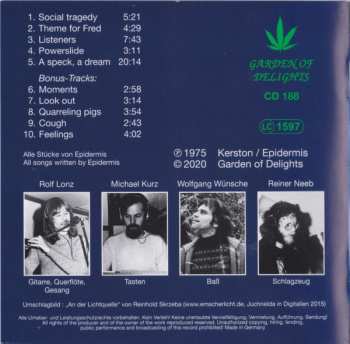 CD Epidermis: June 1975