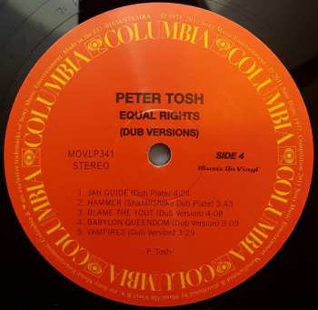 2LP Peter Tosh: Equal Rights