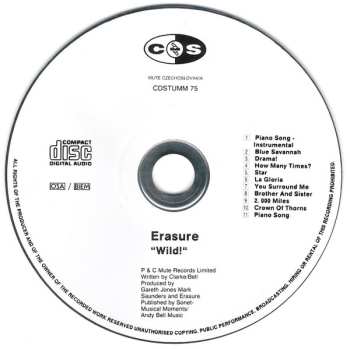 CD Erasure: Wild!