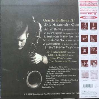 LP Eric Alexander Quartet: Gentle Ballads III LTD