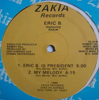 Eric B. & Rakim: Eric B. Is President