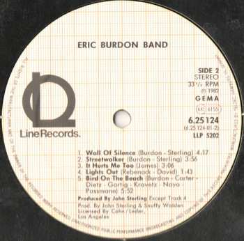 LP Eric Burdon Band: Eric Burdon Band