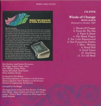 5CD/Set di cofanetti Eric Burdon & The Animals: When I Was Young (The MGM Recordings 1967-1968)