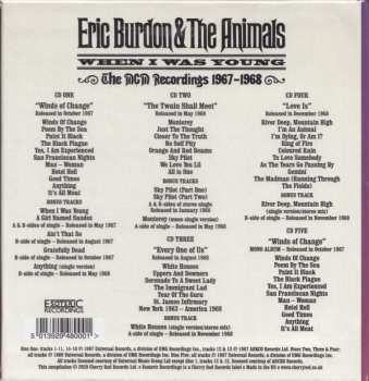 5CD/Set di cofanetti Eric Burdon & The Animals: When I Was Young (The MGM Recordings 1967-1968)