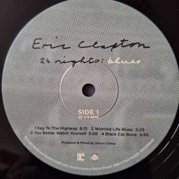 2LP Eric Clapton: 24 Nights: Blues