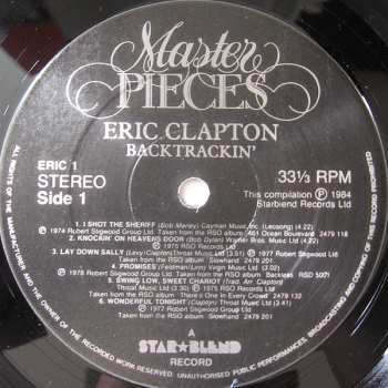 2LP Eric Clapton: Backtrackin'