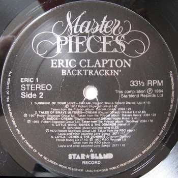 2LP Eric Clapton: Backtrackin'