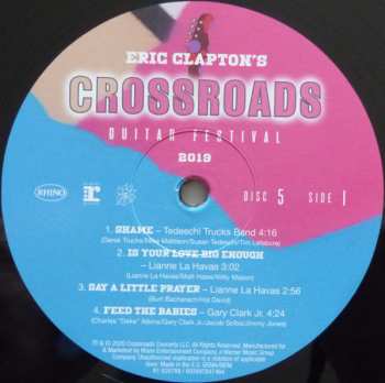 6LP/Set di cofanetti Eric Clapton: Eric Clapton's Crossroads Guitar Festival 2019 LTD