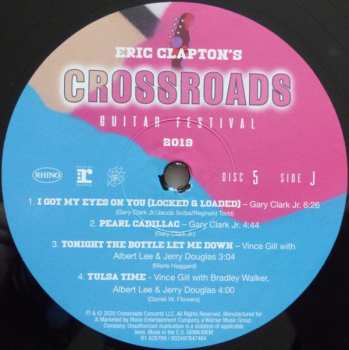 6LP/Set di cofanetti Eric Clapton: Eric Clapton's Crossroads Guitar Festival 2019 LTD