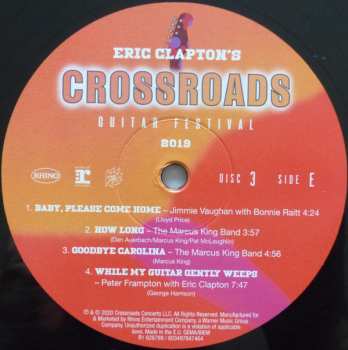 6LP/Set di cofanetti Eric Clapton: Eric Clapton's Crossroads Guitar Festival 2019 LTD