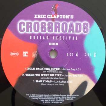 6LP/Set di cofanetti Eric Clapton: Eric Clapton's Crossroads Guitar Festival 2019 LTD
