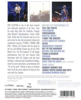 Blu-ray Eric Clapton: Planes, Trains And Eric: The Music, The Stories, The People - Mid And Far East Tour 2014