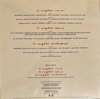8LP/Set di cofanetti/3Blu-ray Eric Clapton: The Definitive 24 Nights DLX | LTD