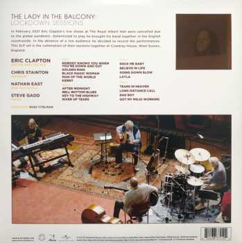 2LP Eric Clapton: The Lady In The Balcony: Lockdown Sessions CLR