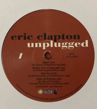 2LP Eric Clapton: Unplugged