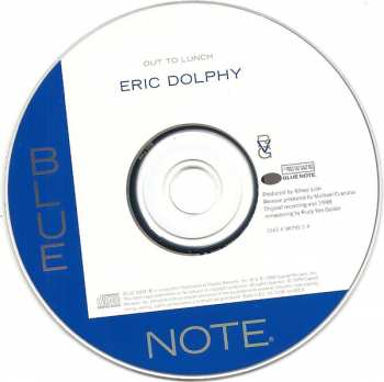 CD Eric Dolphy: Out To Lunch!