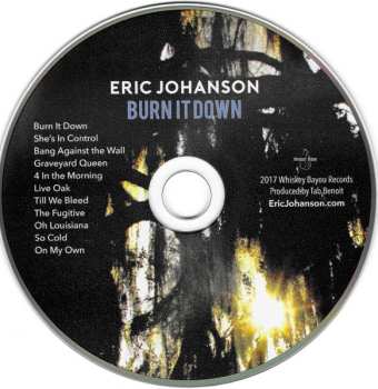 CD Eric Johanson: Burn It Down