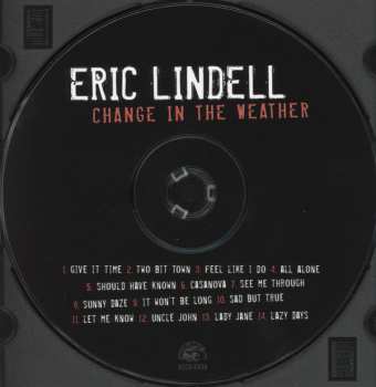 CD Eric Lindell: Change In The Weather
