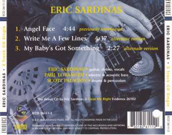 CD Eric Sardinas: Angel Face
