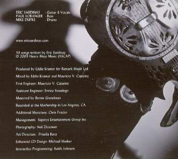 CD Eric Sardinas: Black Pearls