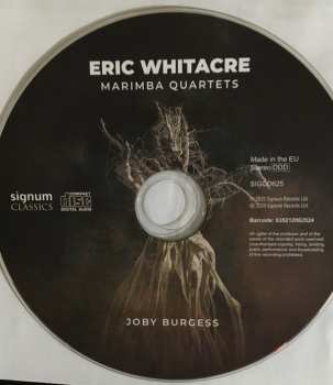 CD Eric Whitacre: Marimba Quartets