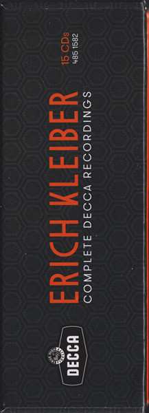 15CD/Set di cofanetti Erich Kleiber: Complete Decca Recordings LTD