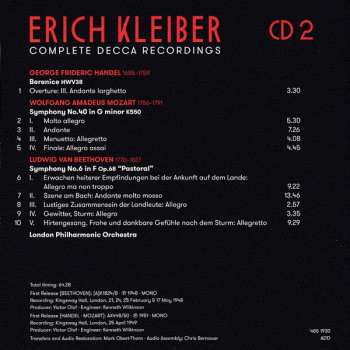15CD/Set di cofanetti Erich Kleiber: Complete Decca Recordings LTD