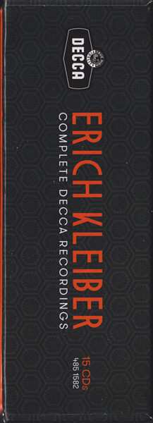15CD/Set di cofanetti Erich Kleiber: Complete Decca Recordings LTD