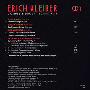 15CD/Set di cofanetti Erich Kleiber: Complete Decca Recordings LTD