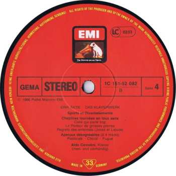 6LP/Set di cofanetti Erik Satie: Das Klavierwerk