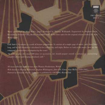 4CD/Set di cofanetti Erik Satie: Art Works 1892-1924