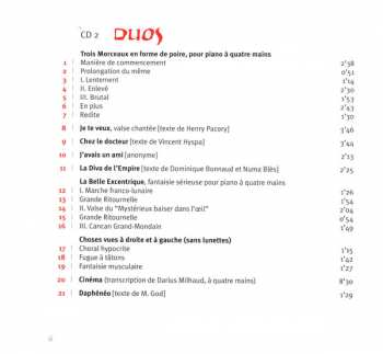 2CD Erik Satie: Avant-Dernières Pensées