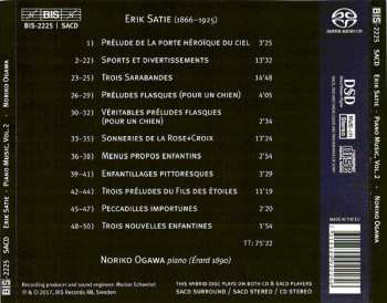 SACD Erik Satie: Piano Music, Vol. 2