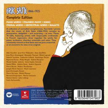 10CD/Set di cofanetti Erik Satie: Tout Satie! - Erik Satie Complete Edition