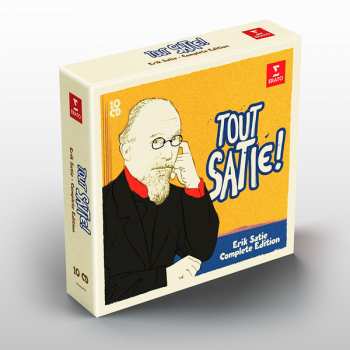 10CD/Set di cofanetti Erik Satie: Tout Satie! - Erik Satie Complete Edition
