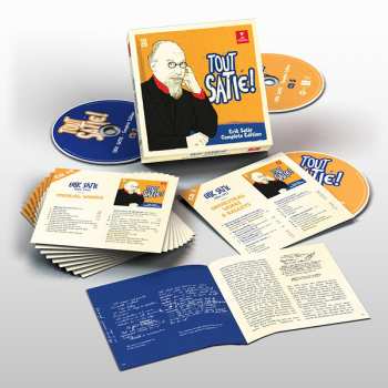 10CD/Set di cofanetti Erik Satie: Tout Satie! - Erik Satie Complete Edition