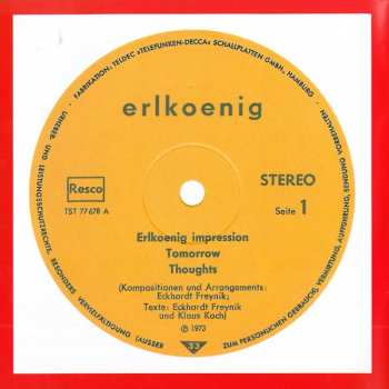 CD Erlkoenig: Erlkoenig