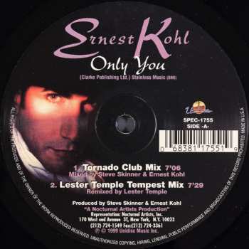 LP Ernest Kohl: Only You