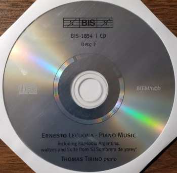 6CD/Set di cofanetti Ernesto Lecuona: Ernesto Lecuona-The Piano Music-Selected Songs