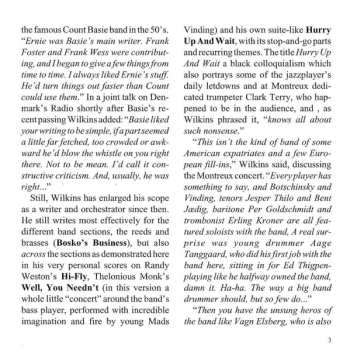 CD Ernie Wilkins Almost Big Band: Montreux